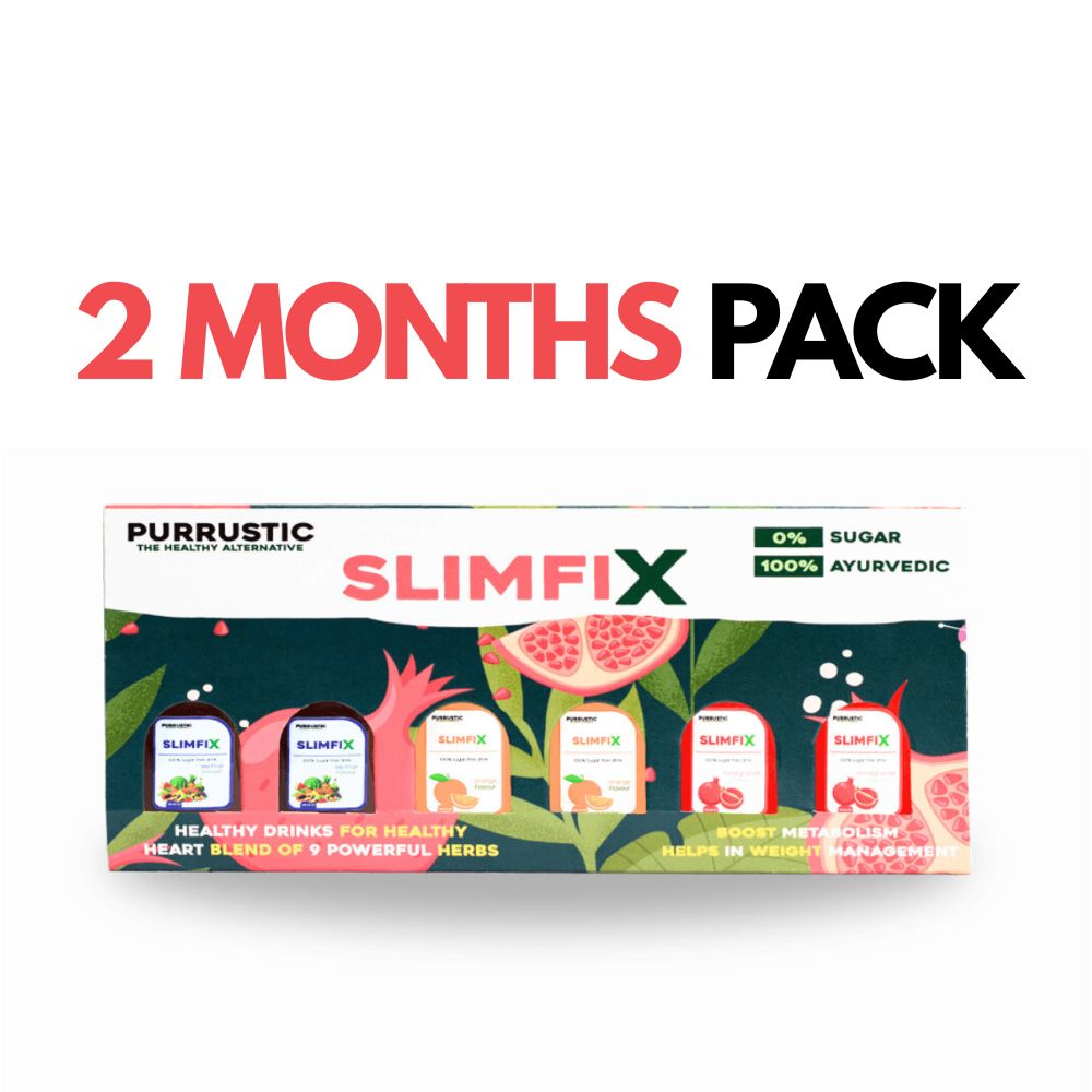 SLIMFIX - Ultra Slim, Feel Younger, Cuts stored fats, Improves Metabolism and Digestion