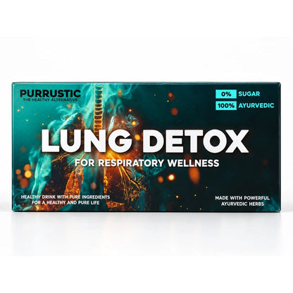 Lung Detox - For Respiratory Wellness &amp; Pollution Care (14 Days Cleanser)