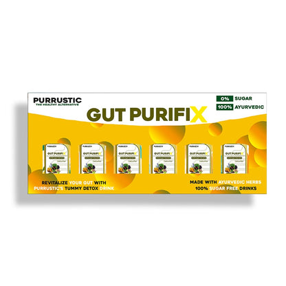 GUT PURIFIX - Improves Digestion Through 11 Ayurvedic Herbs, Improves Gut Health